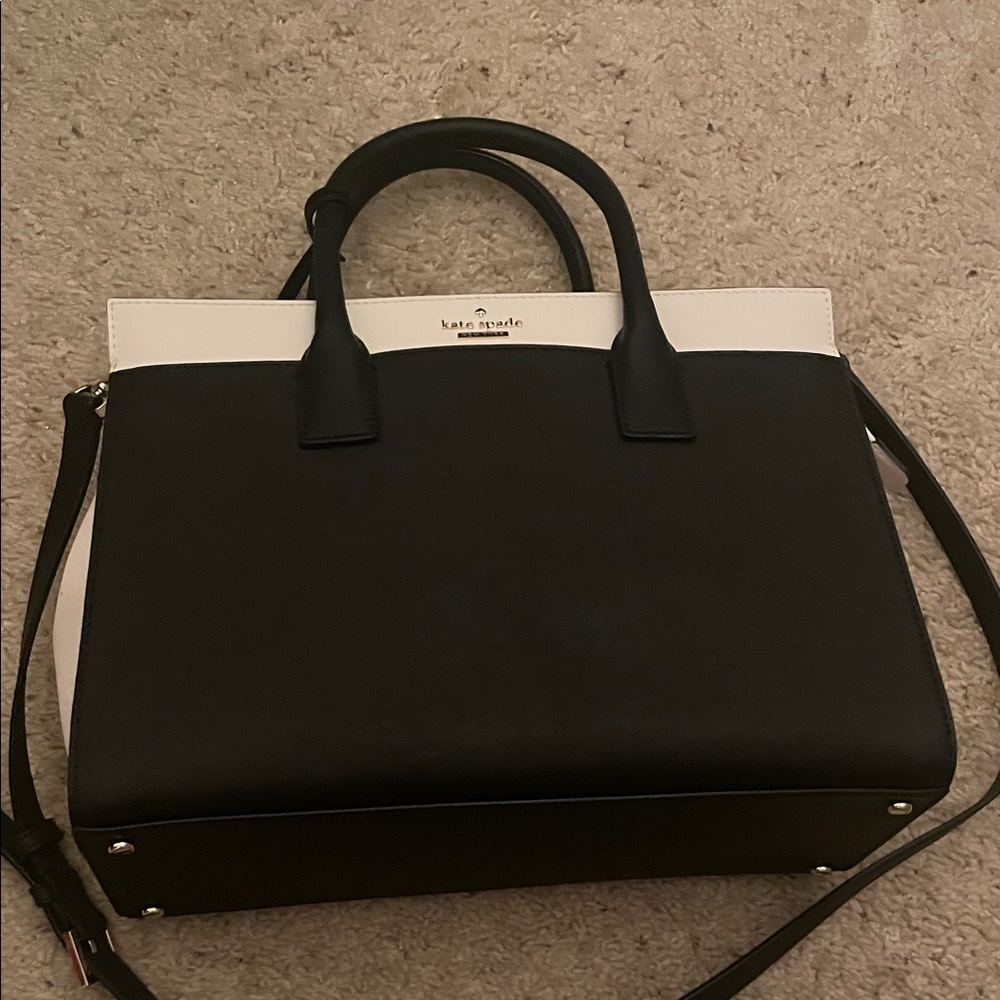 Kate Spade Black and White Satchel